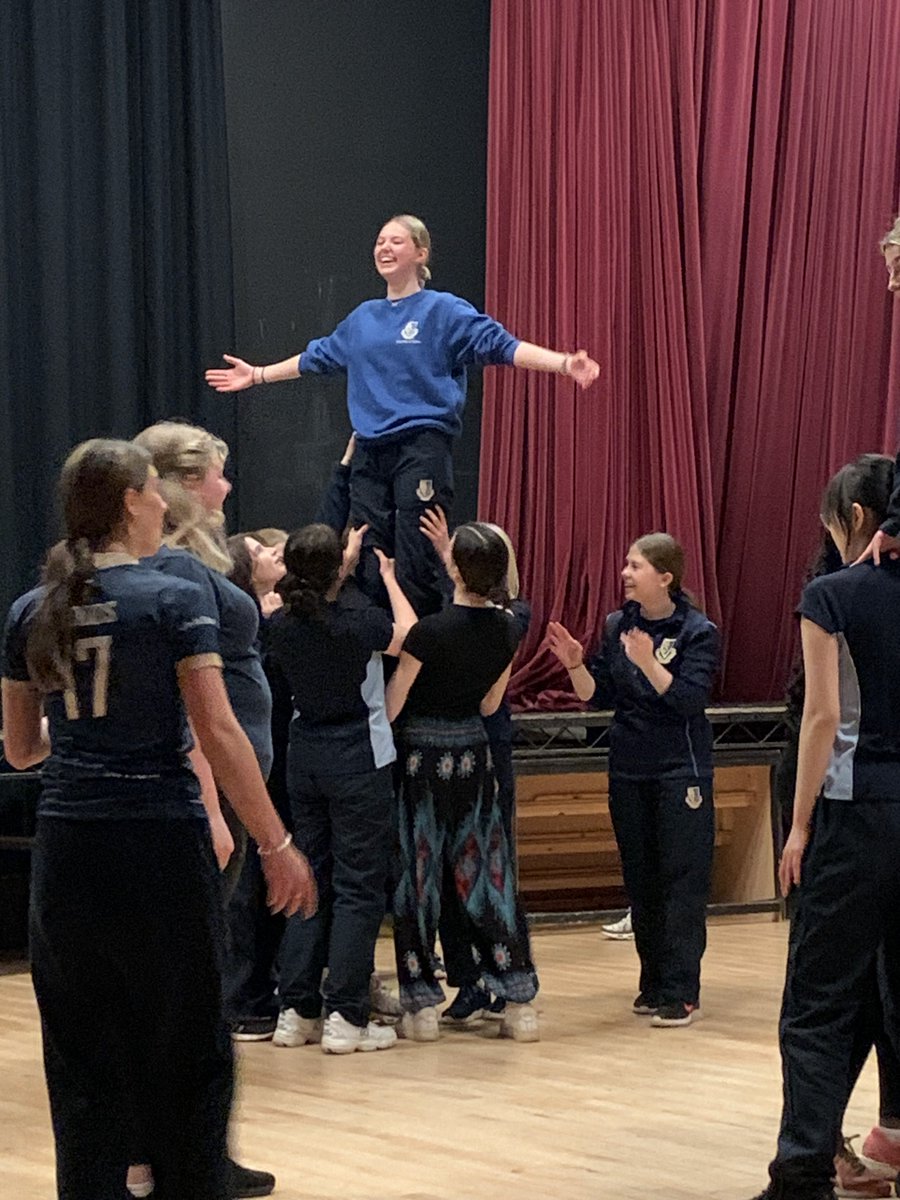 The Year 10s were flying high after their recent Frantic Assembly workshop. Thank you <a href="/franticassembly/">Frantic Assembly</a> for coming to MSJ! @MalvernStJames <a href="/MSJ_Head/">Dr Gareth Lloyd</a> #drama #franticassembly