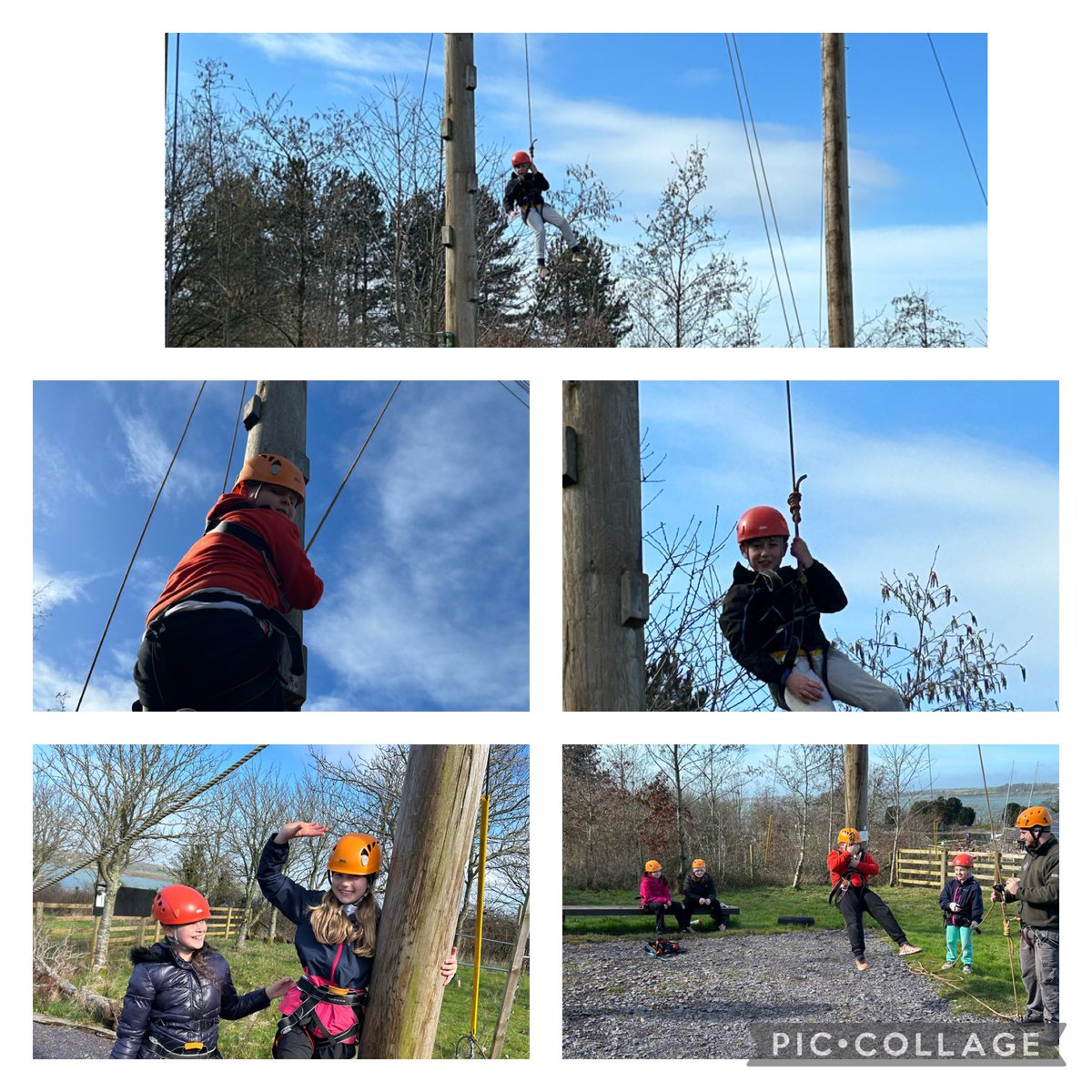 YsgolHiraddug's tweet image. Leap of faith! #climbing #pushingourlimits