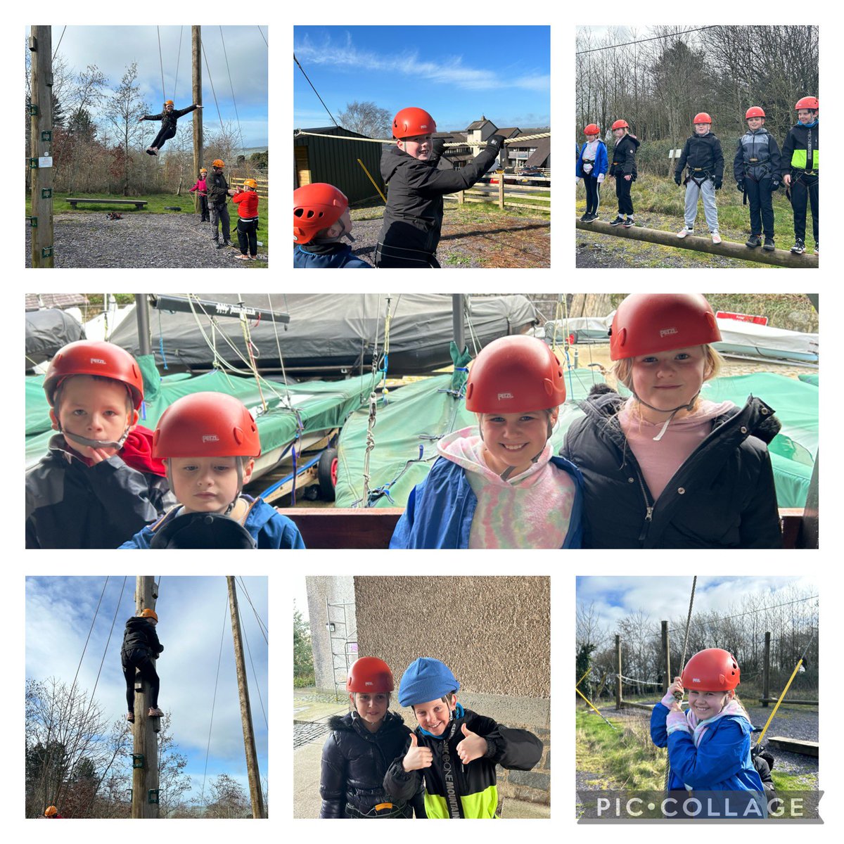 YsgolHiraddug's tweet image. Leap of faith! #climbing #pushingourlimits