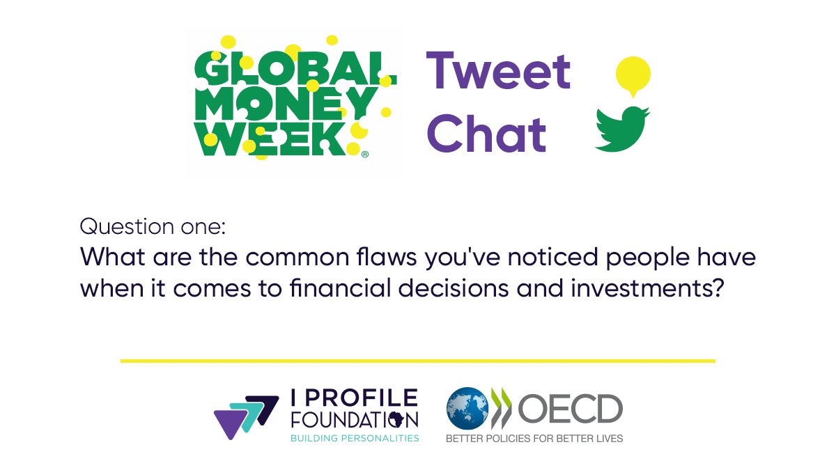 Welcome to our Q&amp;A on Financial Flaws. Let's Contribute using Hashtags ⬇️.

Question 1. 

What are the common flaws you've noticed people have when it comes to financial decisions and investments?

#GMW2023
#PlanYourMoney
#PlantYourFuture
#GMW2023UG
