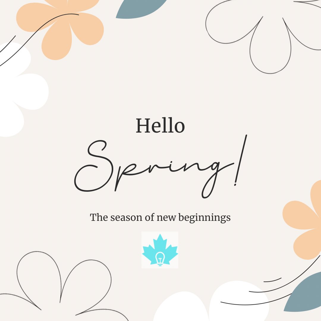 CanadaScale's tweet photo. " Spring is the time of plans and projects." — Leo Tolstoy. #InnovativeScaleCanada #hellospring🌸 #startups https://t.co/kabQGXDMvy