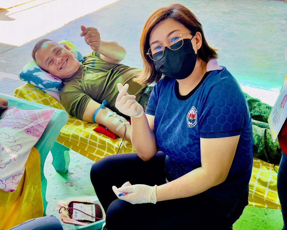 1001stPagasa's tweet photo. Donate Blood, Save Life.

LOOKll Personnel from 1001st Brigade together with 1001st Forward Support Medical Platoon participated in the Bloodletting activity on Tuesday, March 21, 2023.

https://t.co/RJR5hPMYyE https://t.co/M0ABed98sC