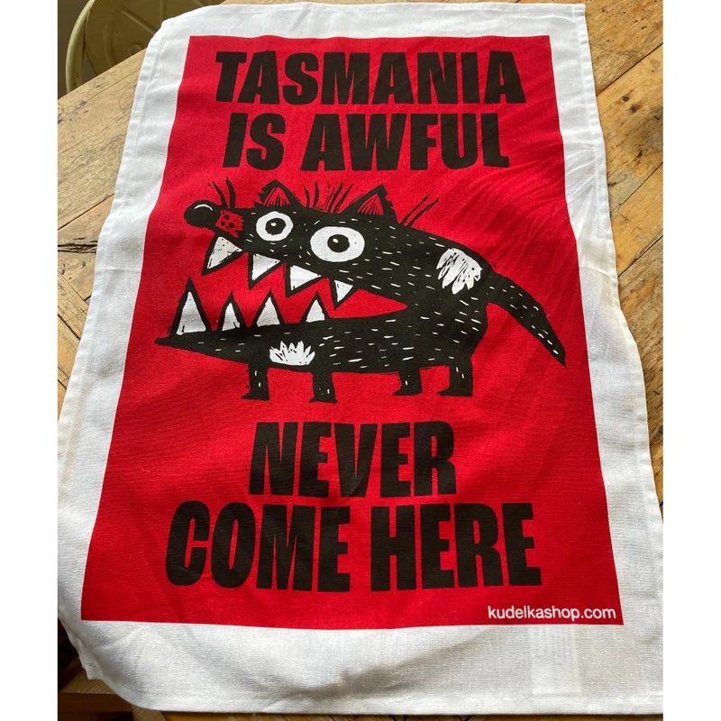 Probably should send her a teatowel. Bit late now though.