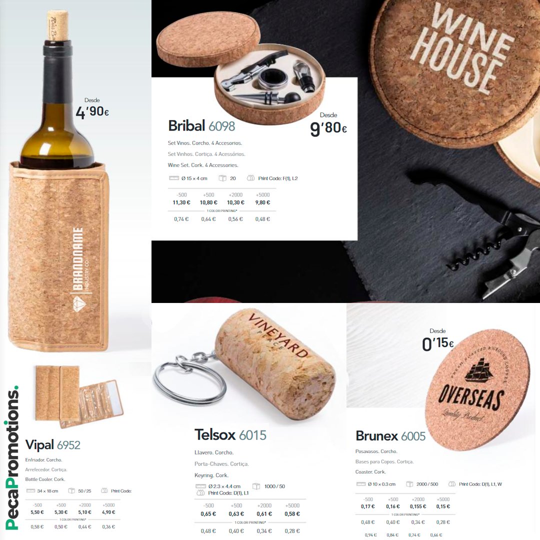 PecaPromotions's tweet photo. A selection of some of cork products...natural, reusable &amp; recyclable. 
Una selección de algunos productos de corcho... naturales, reutilizables y reciclables.
Una selecció d'alguns productes de suro... naturals, reutilitzables i reciclables.
https://t.co/SKvnXgOBrU
#cork https://t.co/QAkEJC2m6X