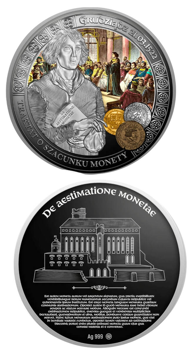 21 marca 1522 ~Mikołaj Kopernik na Sejmiku Generalnym Prus Królewskich w Grudziądzu wygłosił traktat o monecie De aestimatione monetae. (O szacunku monety). pomorska.pl/500-lat-temu-m…