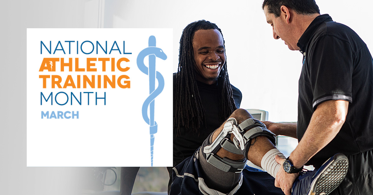 Enovis on Twitter "It’s National Athletic Training Month! We’re giving