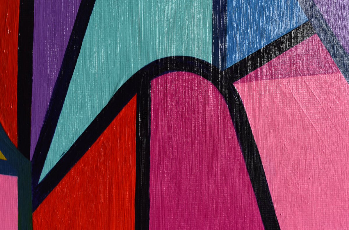 _vainivan's tweet photo. I would like to write something about the spring’s coming, but this is absolutely a summer picture!  "Dance of Flowers" on canvas 60x80 cm is made with bright summer colors 😄⛱🌻

#randomgeometry #acryliconcanvas #vainivan #physicalartwork https://t.co/9z4agUdOVa