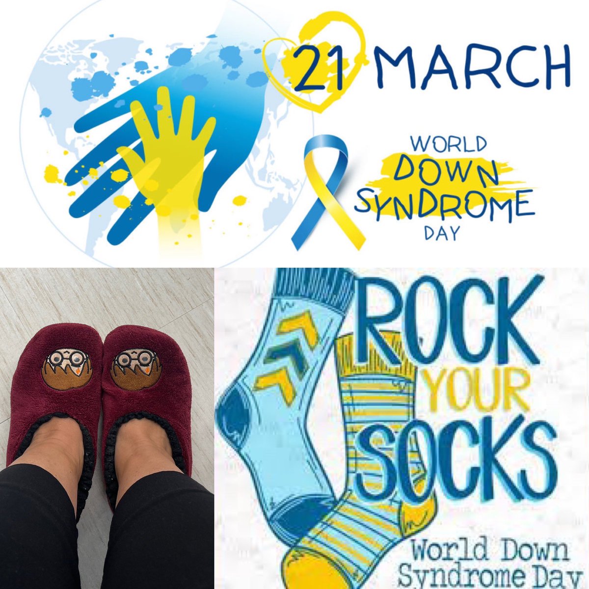 Rockin’ my Harry Potter🤓⚡️socks for my amazing students. You brighten my world today and everyday!💙💛 <a href="/WestIslipLions/">West Islip High School</a> <a href="/drbman12/">Dr.  Bridgeman</a> <a href="/WIHSLions/">West Islip HS</a> #worlddownsyndromeday #rockyoursocks #WIproud