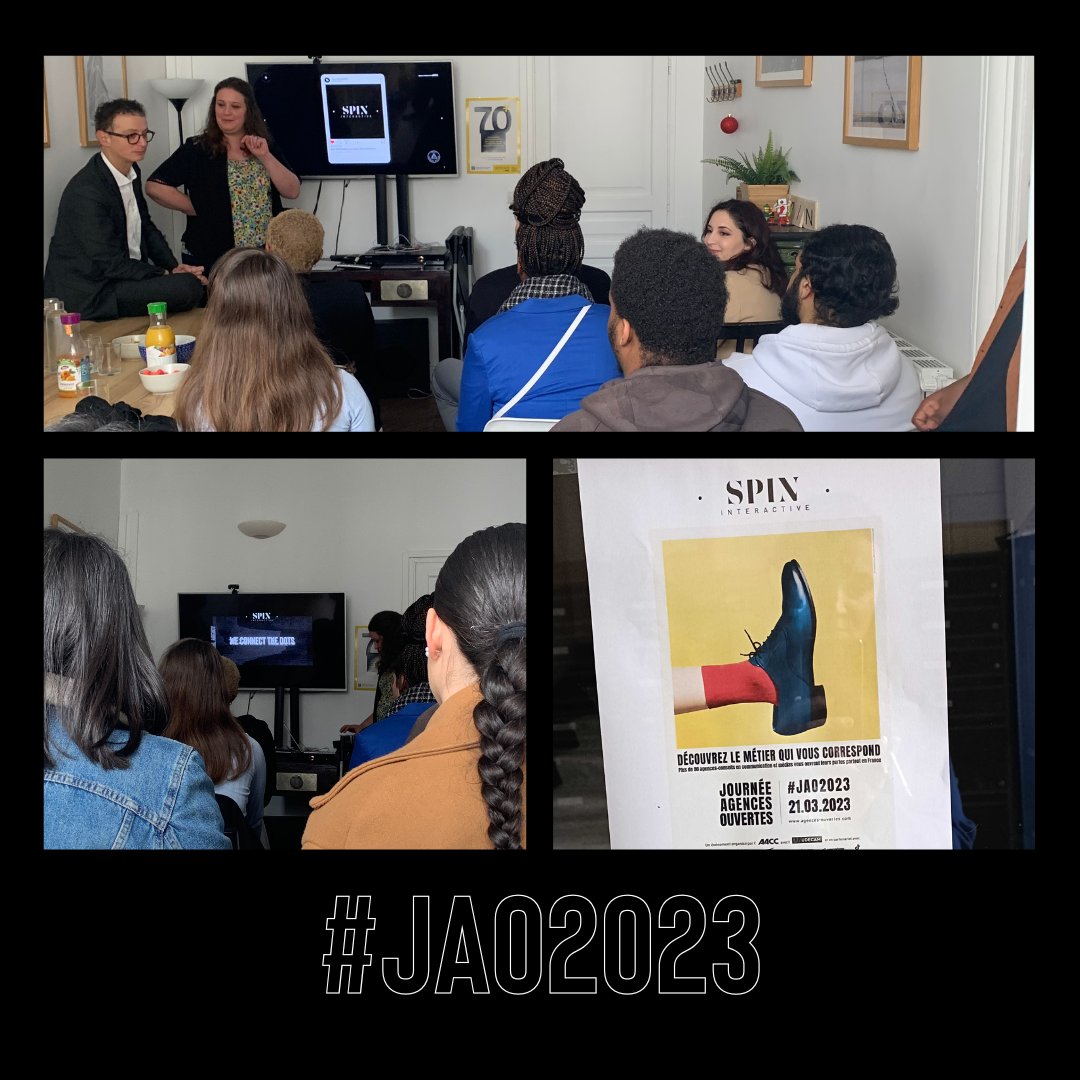 #JAO2023 #NosMétiers 

Ce matin, des étudiants étaient présents à l'agence afin qu'on leur parle de nos métiers ! Rendez-vous cet après-midi pour la suite de la #JAO organisée avec l'<a href="/AACClive/">AACC Live</a>