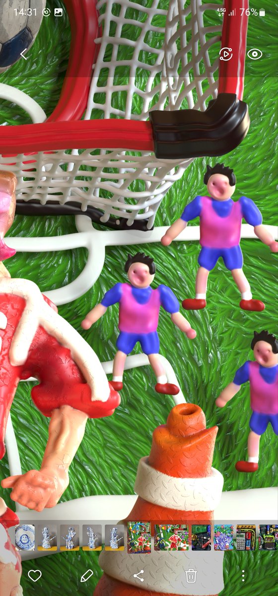 Good morning from Behind the Fence, my latest drop. Go check it out on Foundation if you missed it!🥅