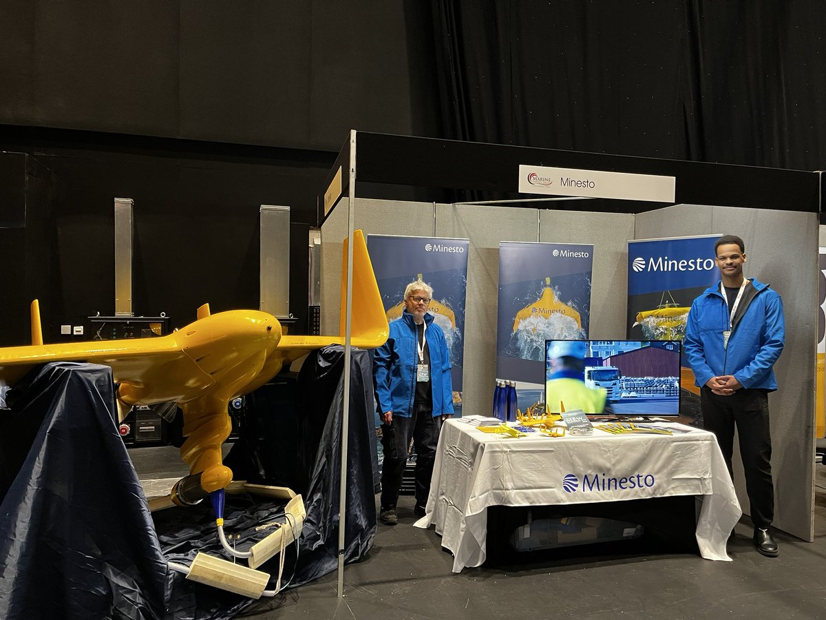 Great start to #mew2023 conference. Come along to stand 7 to find out more #tidalenergy