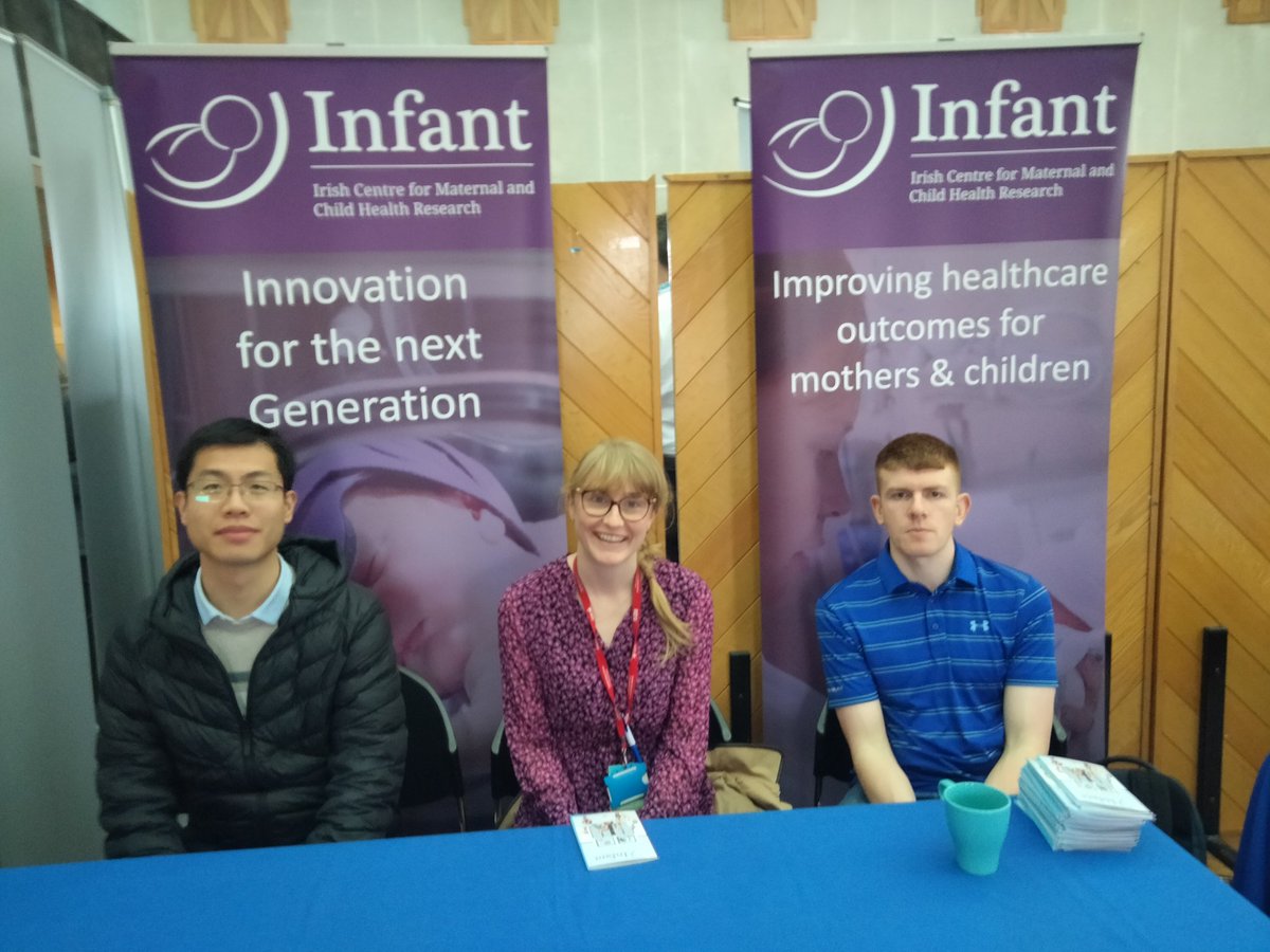 infantcentre's tweet photo. Delighted to have a stand at @UCC Life Sciences Careers fair today &amp; engage with students interested in our research. 
#UCCResearch #UCC_MRT https://t.co/5fkDsVFOzj