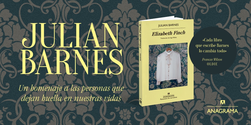 ¿Dónde termina la admiración y empieza el amor? Jugando una vez más con los géneros y sus límites, Julian Barnes publicauna nueva novela que es también una elucubración filosófica sobre los mitos colectivos de la historia.
👉 Empieza a leer #ElizabethFinch ow.ly/WGCz50NnXbc