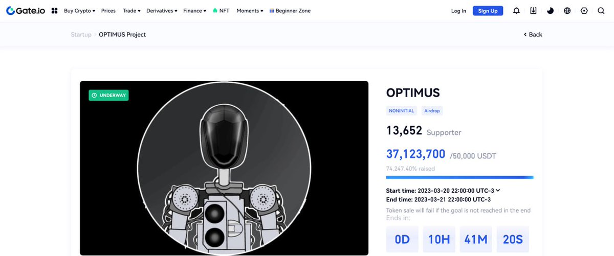 cryptogems555's tweet image. #OPTIMUS is about to make history in #Crypto 

🚀🚀🚀🚀🚀