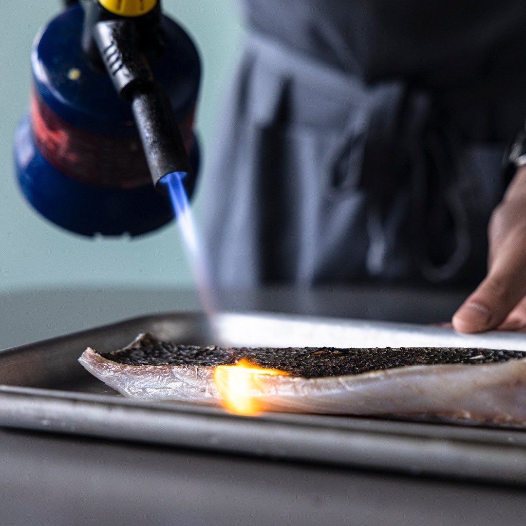 We're so lucky here in Ireland to have access to amazing fresh fish, and this Seabreem is really fantastic! We also launched our lunch menu recently so book online at orwellroad.com