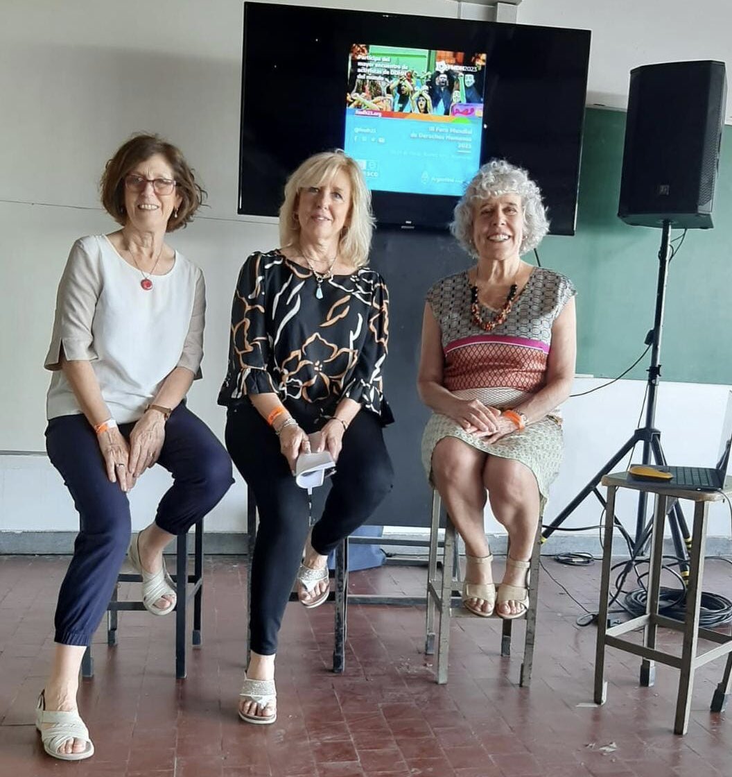 OMEPArgentina's tweet photo. #OMEPArgentina y @WorldOMEP presentes en el III Foro Mundial de Derechos Humanos 2023 @fmdh23 

Rut Kuitca, Mercedes Mayol Lassalle y Alejandra Castiglioni presentaron el panel “La efectivización de derechos desde el campo y las prácticas de la educación infantil”.

#fmdh23 https://t.co/MfBEAGCO9A