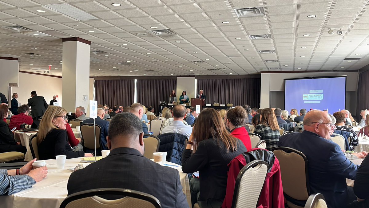 SuptKuhn's tweet photo. Attending the @OHschoolboards Legislative Conference to learn more about legislation being considered that could have profound impacts on public education. @BASA_Supt https://t.co/4DHh3m4uex