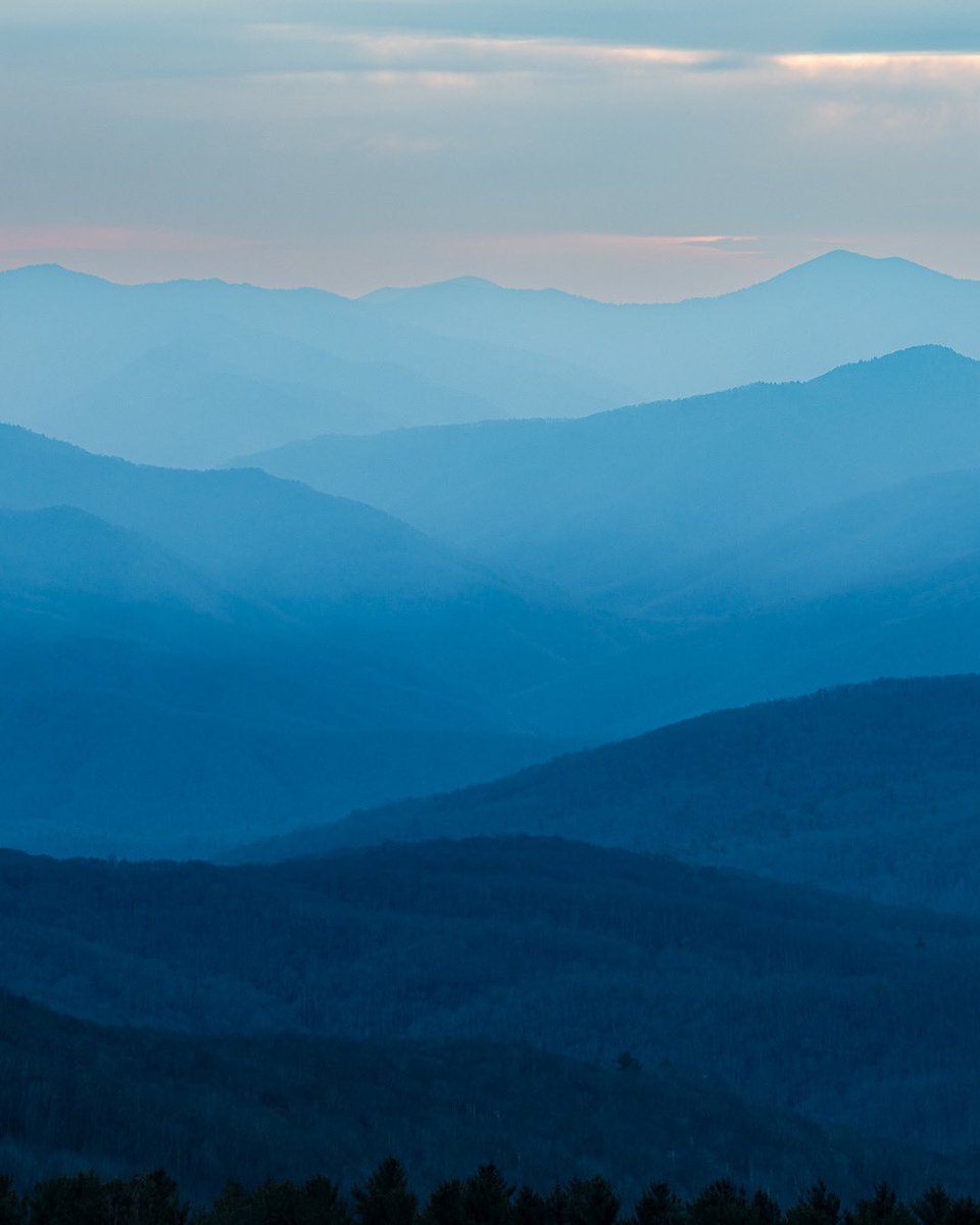 The [very, very] Blue Ridge Mountains