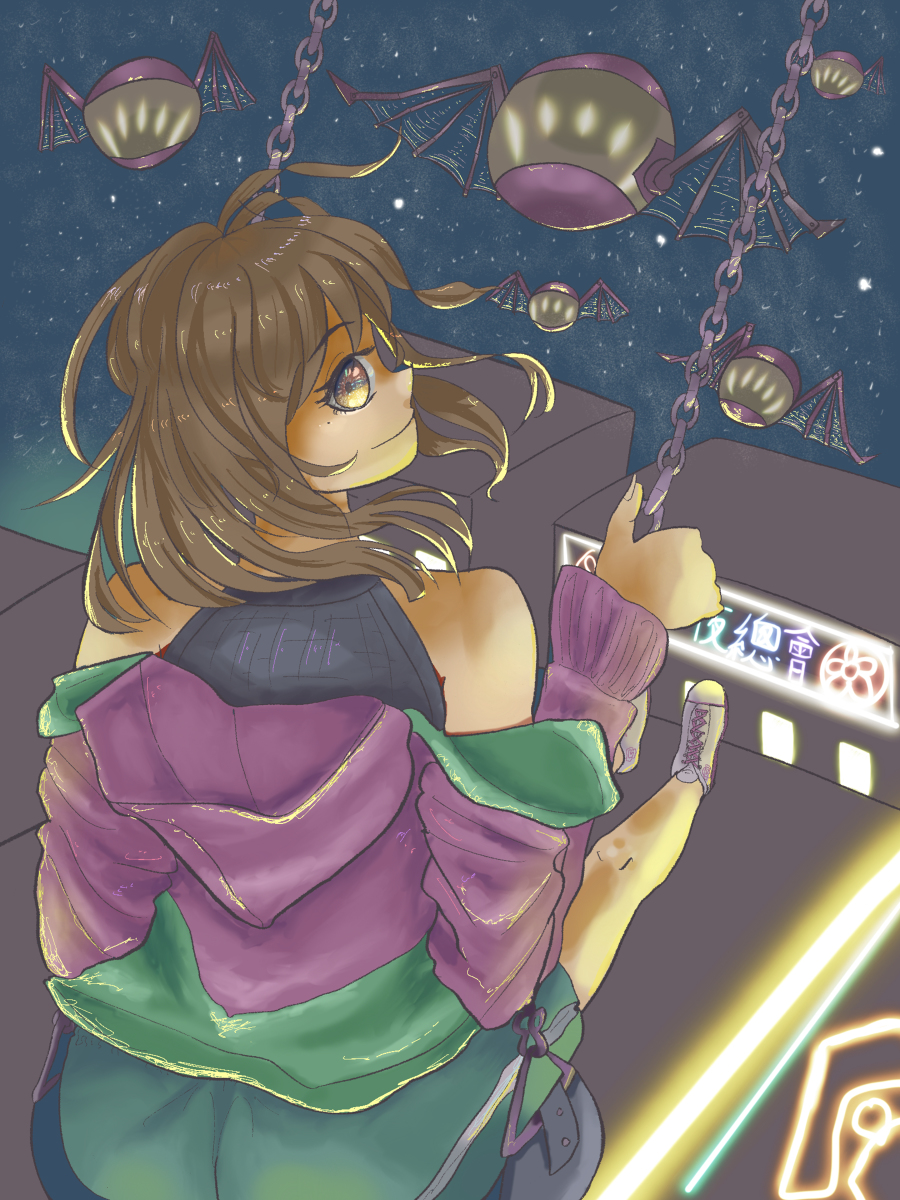 1magesnowy's tweet image. Escaping from Hustle #night #origianl #cool #escape #夜 #原創 #girl pixiv.net/artworks/10643…