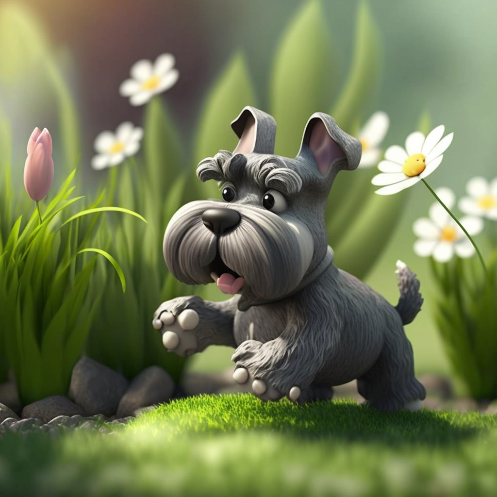 SchnauzerToons's tweet photo. Mini Schnauzer puppy discovering flowers for the first time! Their little tail wagging and wide-eyed wonder is a reminder to find joy in the little things! 🌸🐾 #minischnauzer #SchnauzerGang #Schnauzer #dogsoftwitter #ZSHQ #puppies #springtime https://t.co/Vv69I1hf9A