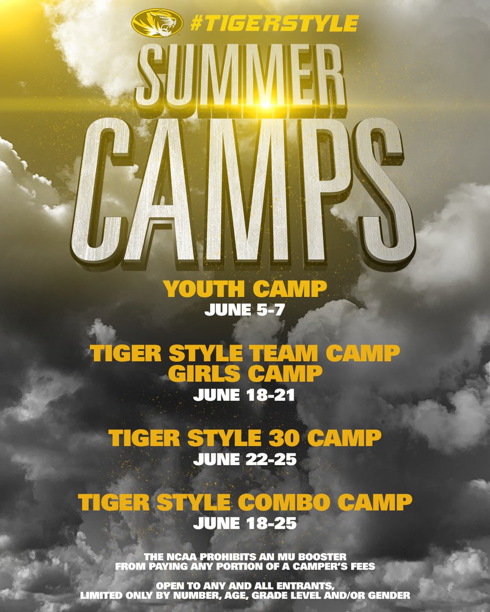 MizzouWrestling's tweet photo. See you in CoMo this summer❗️

🔗https://t.co/qKV330k4YJ

#MIZ🐯 #TigerStyle https://t.co/78Qu1aO16l