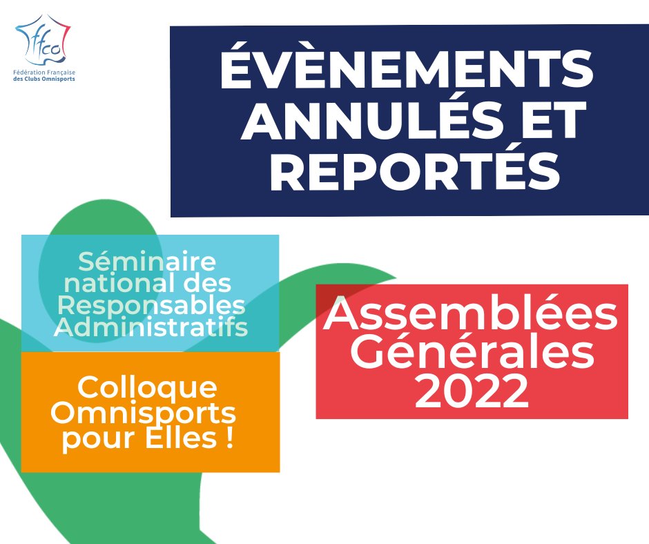 [LES ACTIONS DE LA FEDERATION] 🙁❌
En raison du mouvement social en cours et de l’impact sur les déplacements que cela implique, nous sommes contraints d’annuler et de reporter les évènements de mars 2023.