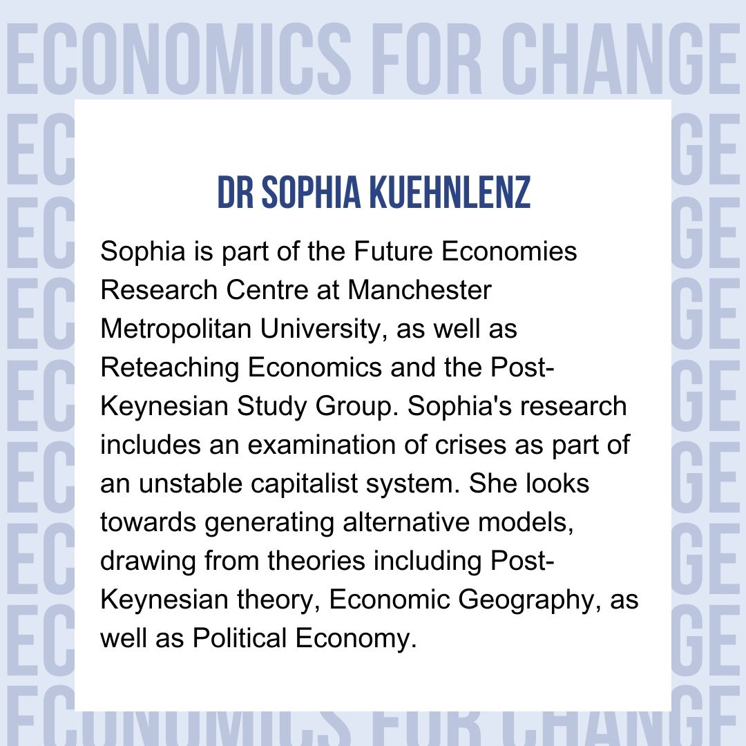 RethinkEcon_UK's tweet photo. Introducing our speakers for our panel discussion #economicsforchange @Sophia_Kueh @ImkoTjado https://t.co/VsVTt4sFqW