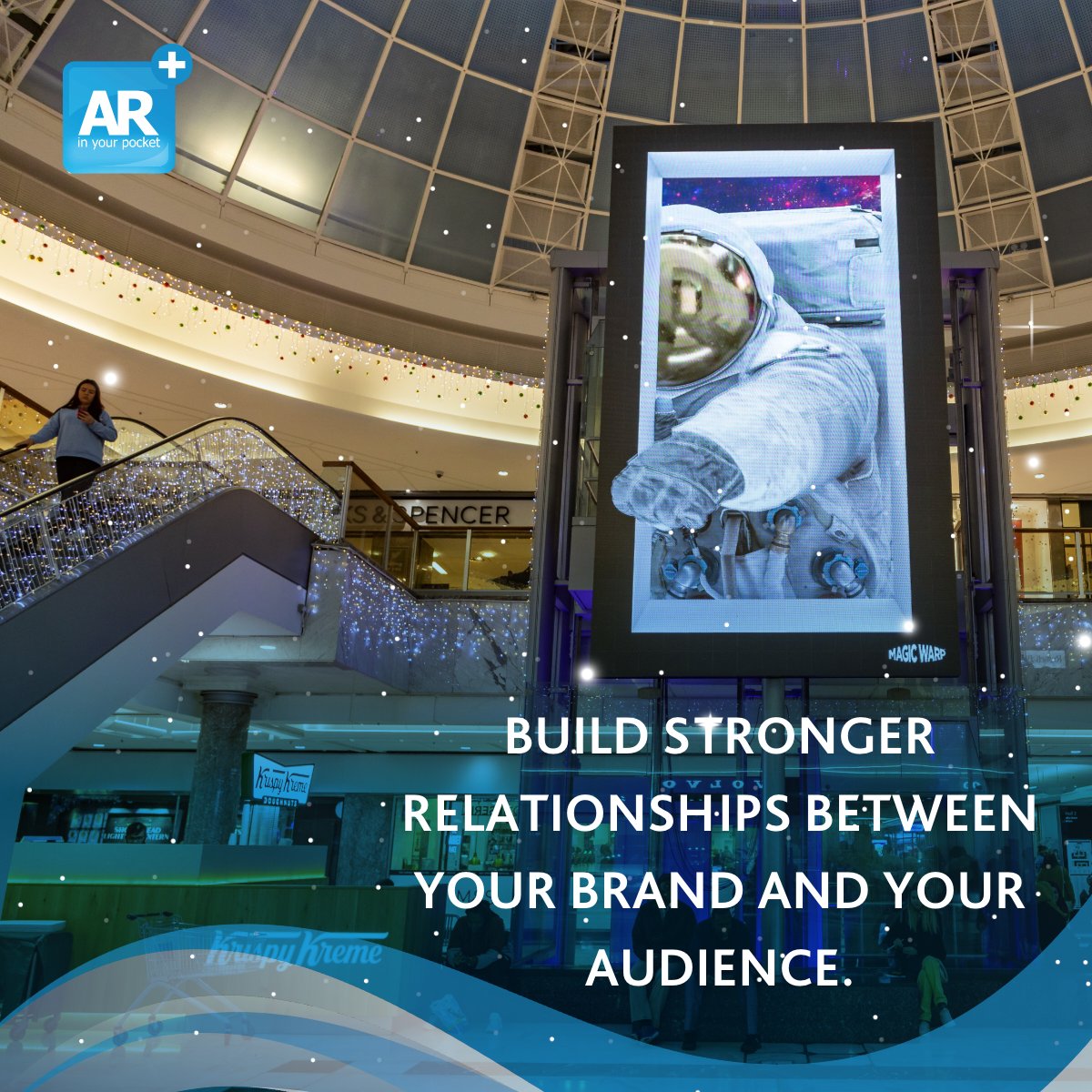 3RockGlobal's tweet photo. Turbo charge your DOOH and make sure people remember your message!

Get in touch to find out more about our Anamorphic product:
https://t.co/Er4qsQNHv5 

#3rockAR #YourEverythingRealityPartner #ARinYourPocket #AugmentedReality #AR #AugmentedRealityAdvertising #ARMarketing https://t.co/Ne64GNBP3H