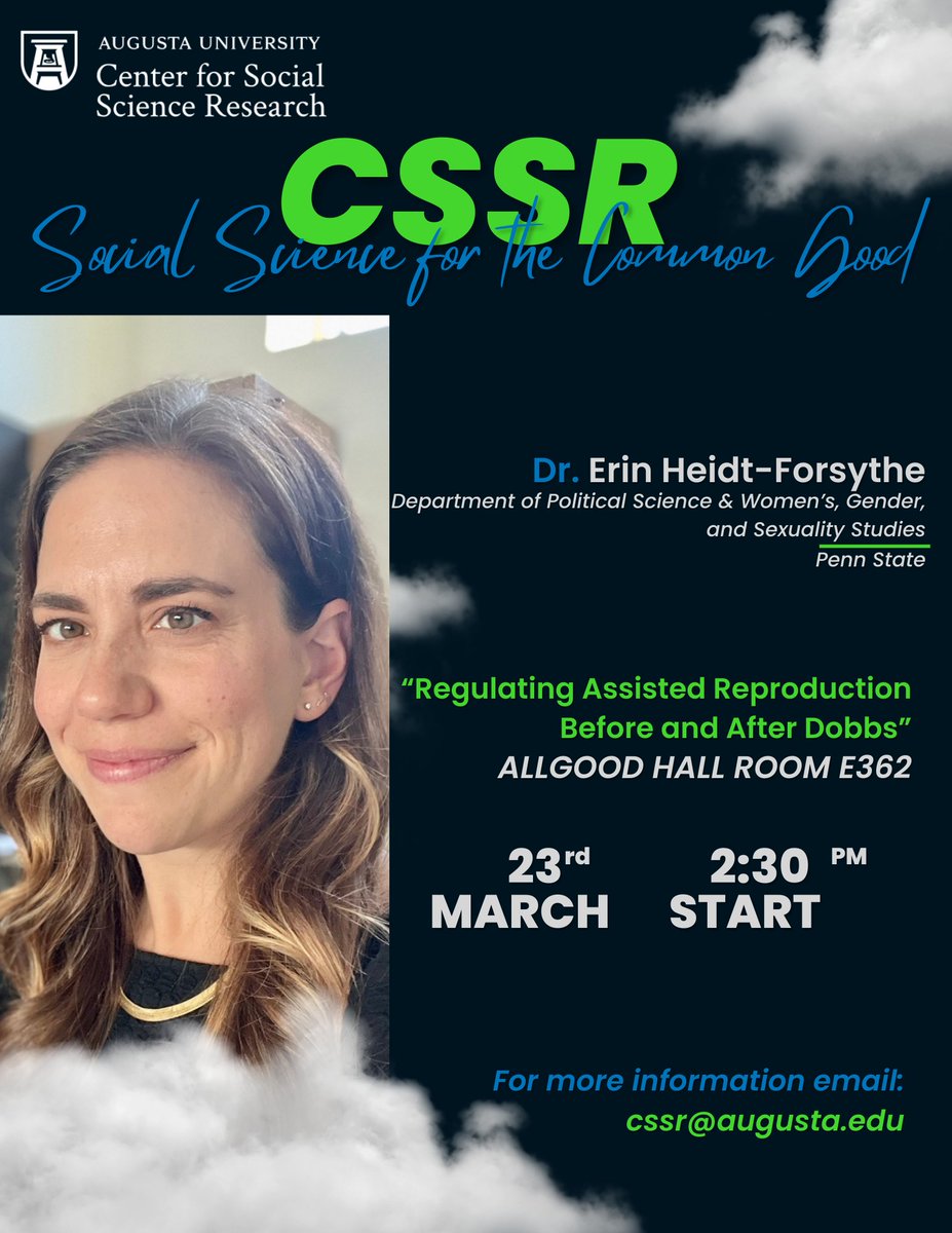 AUG Center for Social Science Research tweet media