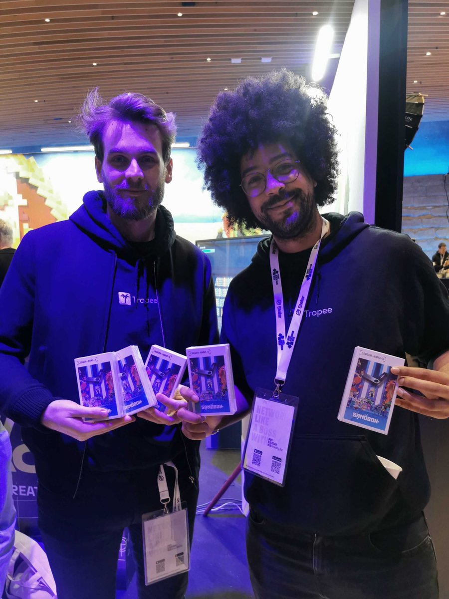 TropeeHQ's tweet photo. We are at @ParisBlockWeek 📍

Come say GM to the team 👋 https://t.co/HPrIFkbwB5