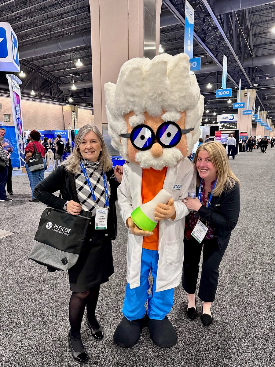 JEOLUSA's tweet photo. Follow us to the JEOL booth 2222 @Pittcon today in Philadelphia for #electronmicroscopes, #NMR, #MassSpec! https://t.co/2iBcf8d8Zt