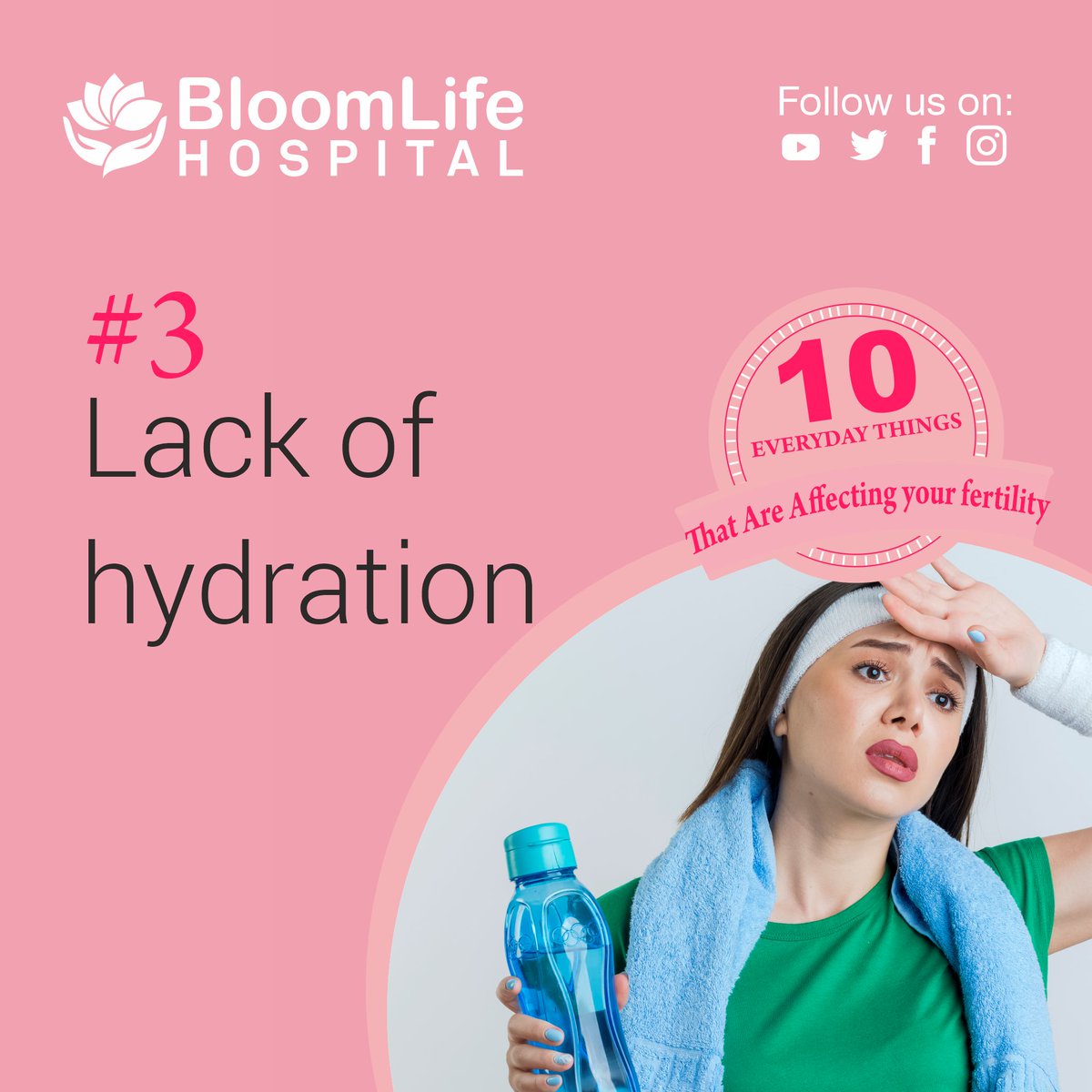 10 Everyday Things That Are Affecting your fertility 
#3 Lack of hydration - bit.ly/42wQHfE

#fertilityhealth #laptopoverheating #reproductiverisks #spermhealth #electromagneticradiation #fertilitytips #healthylifestyle #digitalhealth #reproductivewellness