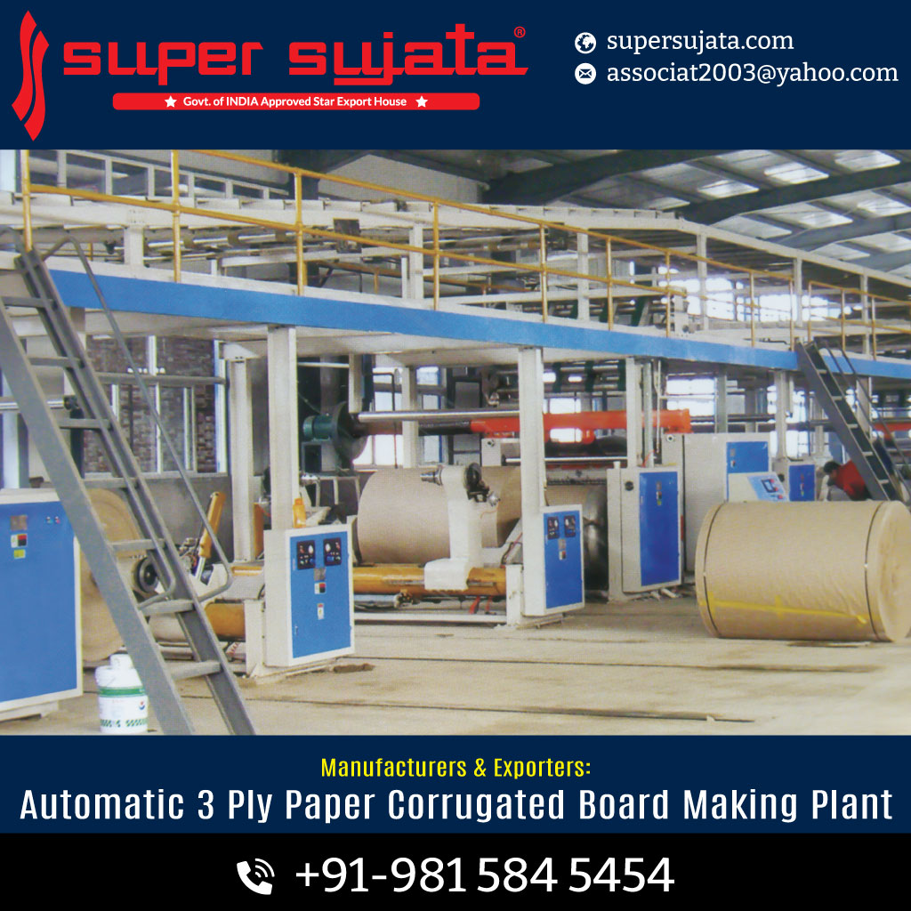 idea_amritsar's tweet photo. Automatic 3/5/7 Ply #Paper #Corrugated #Board #Making #Plant #India #Amritsar
Contact #SUPERSUJATA +91 981-584-5454
https://t.co/R9n7boxATT
#Automatic #corrugated #corrugatedcardboard #cardboard #boxmakingmachine #manufacturer #3Ply #PaperCorrugatedBoardMakingPlant #exporters https://t.co/ol1idIzGEb