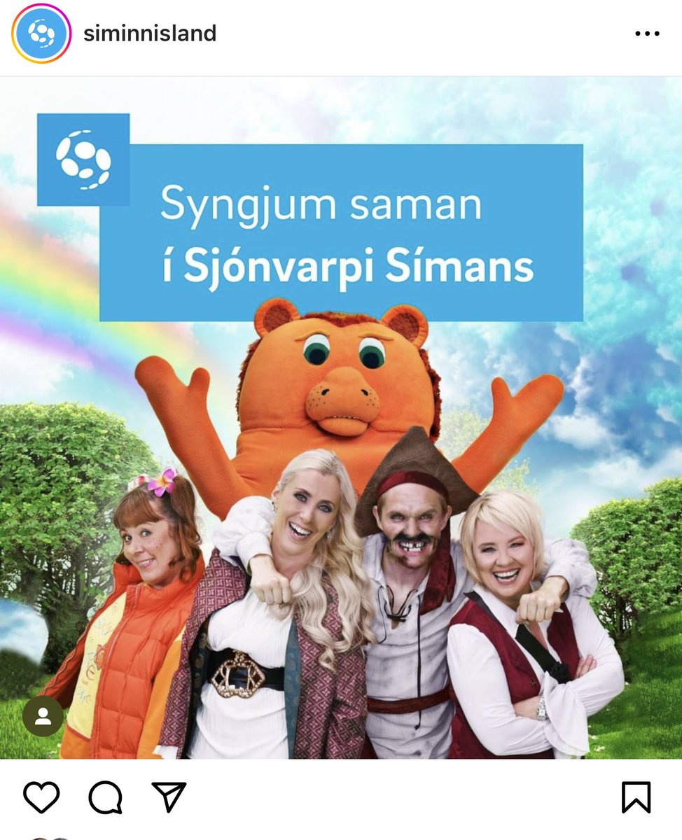 Síminn: hey við gerðum meiri söngvaborg… 
Allir foreldrar ungra barna: 🙀🙀🙀🙀