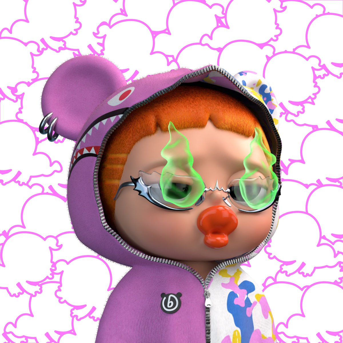 Name this #babez! Comment your answer below. 

#nftart #nft #babezdna