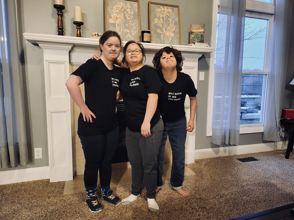betsy_larson's tweet photo. Are they extra, or are you basic?? ππππ#downsyndrome #worlddownsyndromeday #rockyoursocks #threetwentyone https://t.co/3nWemXs4uP