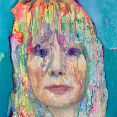 LoveLottieUK's tweet photo. My new profile pic is me painted by the brilliant @BrenHEAD #NewProfiePic https://t.co/9izHhHTdEN