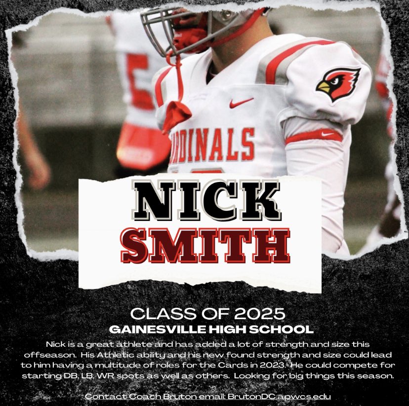 Gainesville High School Football tweet media