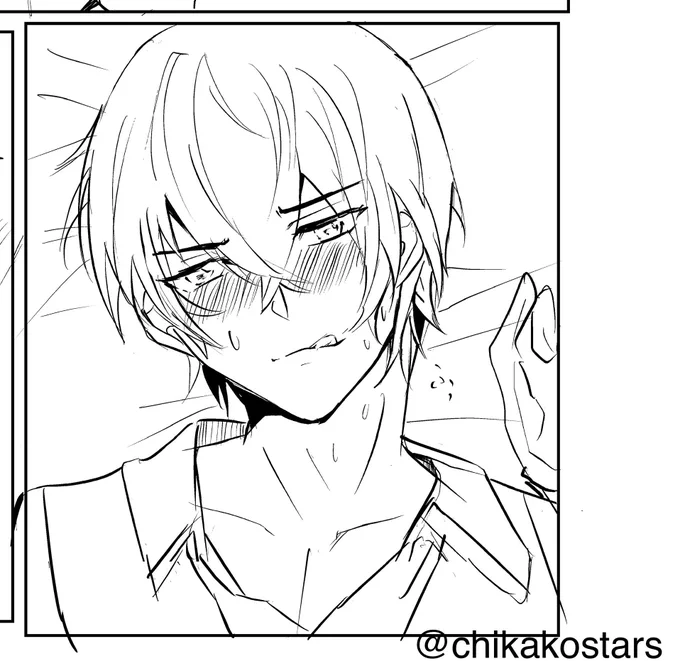 赤バボ漫画描いてる 