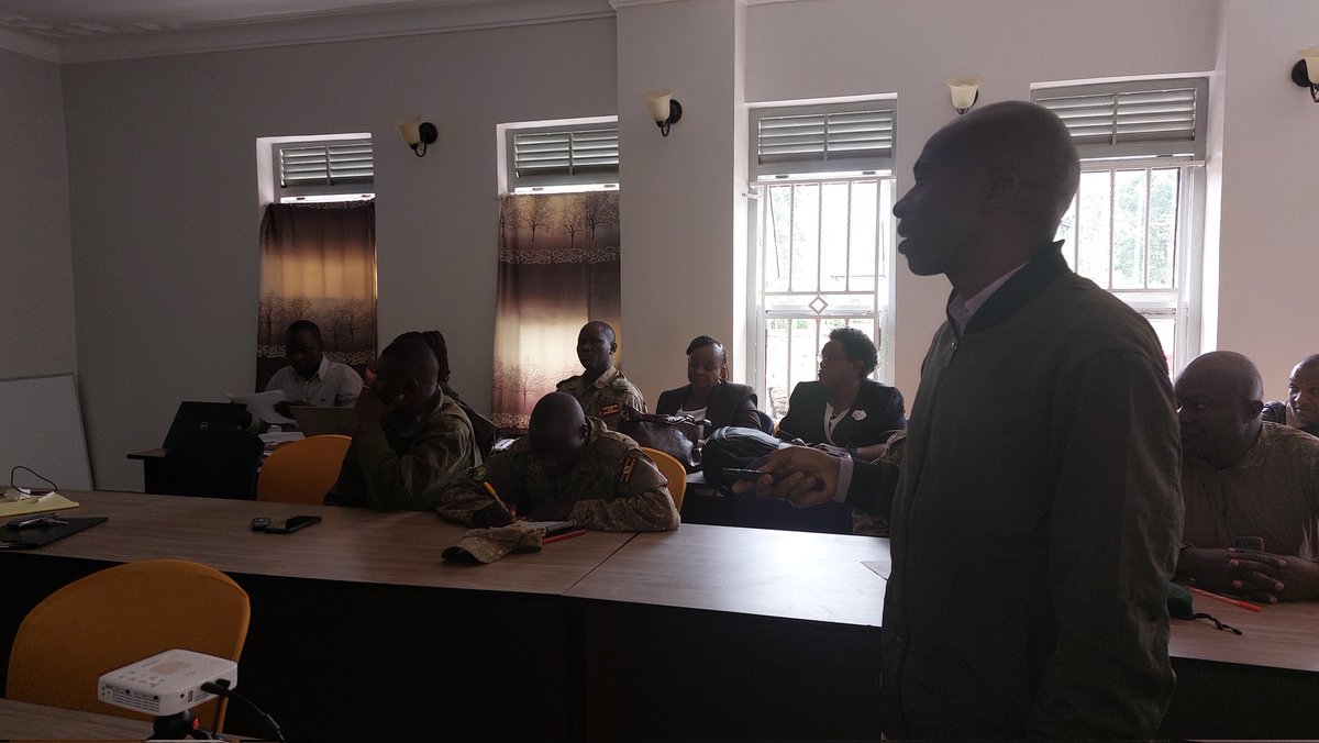 MwaresProject's tweet photo. On this #WorldForestsDay, we underpin the use of #forests  in livelihoods of Communities.
Today Prof.David Tumusiime of 
@Makerere presents findings on the use of Non Timber Forest Products by #people around Mt.Elgon National Park to our team.
@dobecology @WUR @ugwildlife https://t.co/kBIrMefDyQ