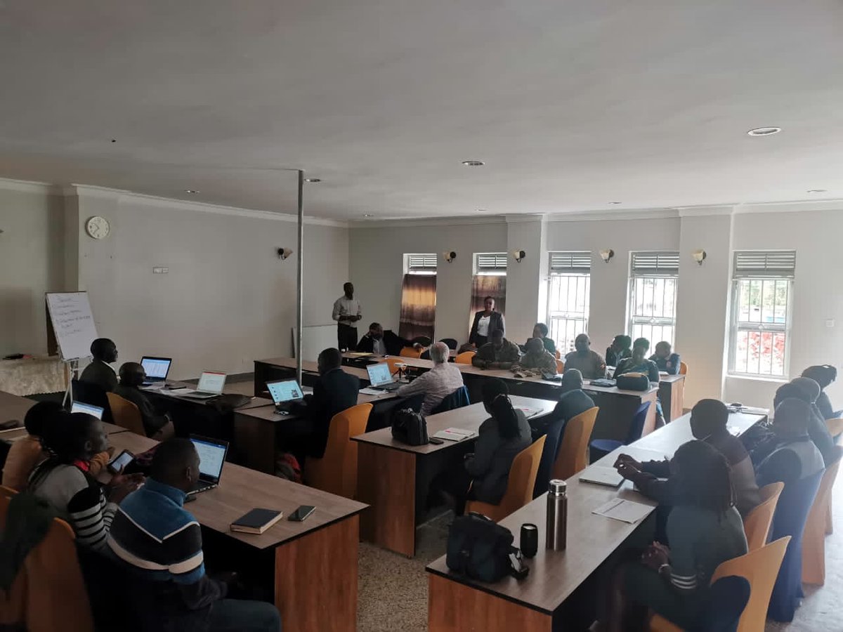 MwaresProject's tweet photo. On this #WorldForestsDay, we underpin the use of #forests  in livelihoods of Communities.
Today Prof.David Tumusiime of 
@Makerere presents findings on the use of Non Timber Forest Products by #people around Mt.Elgon National Park to our team.
@dobecology @WUR @ugwildlife https://t.co/kBIrMefDyQ