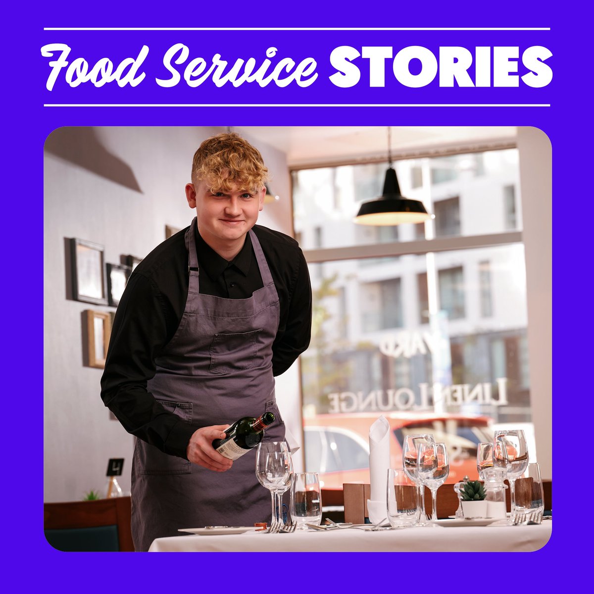 HospUlster's tweet photo. So if, like Ryan, you are looking for a fun and rewarding job in hospitality, take a look at @bfastmet's courses, which could give you the skills & confidence to start a journey on a new career path.
➡️ Tap here for info: https://t.co/yPqdLKSCfR
#GetIntoFoodService
#SkillUp https://t.co/rqVvvTgqVy