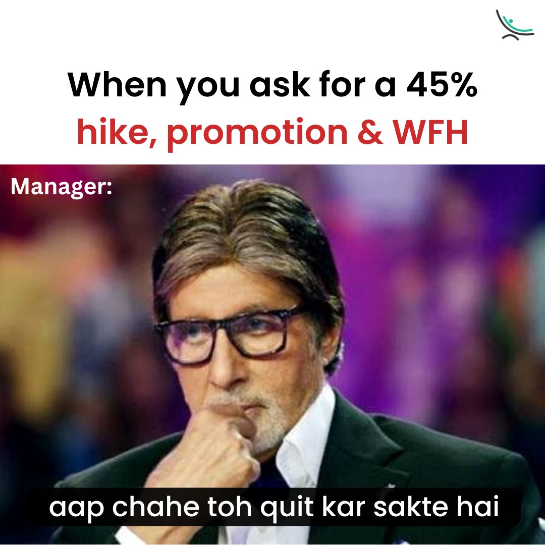 workflexitweets's tweet image. The manager suggests taking a permanent vacation instead 😂 

#timeforanewjob #hike #promotion #wfh #employeeappreciationday #employeeappreciation #expectations