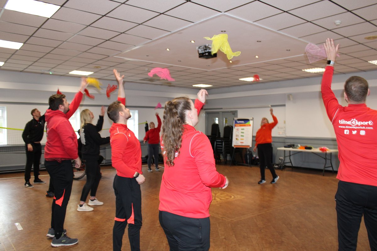 Time4SportUK's tweet photo. Yesterday we welcomed Sue from @LuSuSports 👋

Sue delivered an inclusive PE course, teaching our coaches how to build on their knowledge with ideas for inclusive PE lessons 🏸⚽🎈

It was an informative and inspiring morning &amp; we can't wait to put our new ideas into practice! ❤️ https://t.co/GuCeHJuaQI