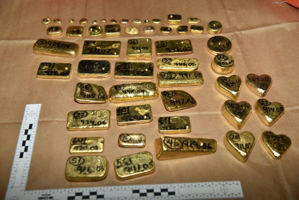 NCA financial investigators took up the case after the shipment of gold weighing 104 kilos was seized at Heathrow in June 2019.
 
The gold was found in the cargo section of a plane which had arrived from the Cayman Islands.