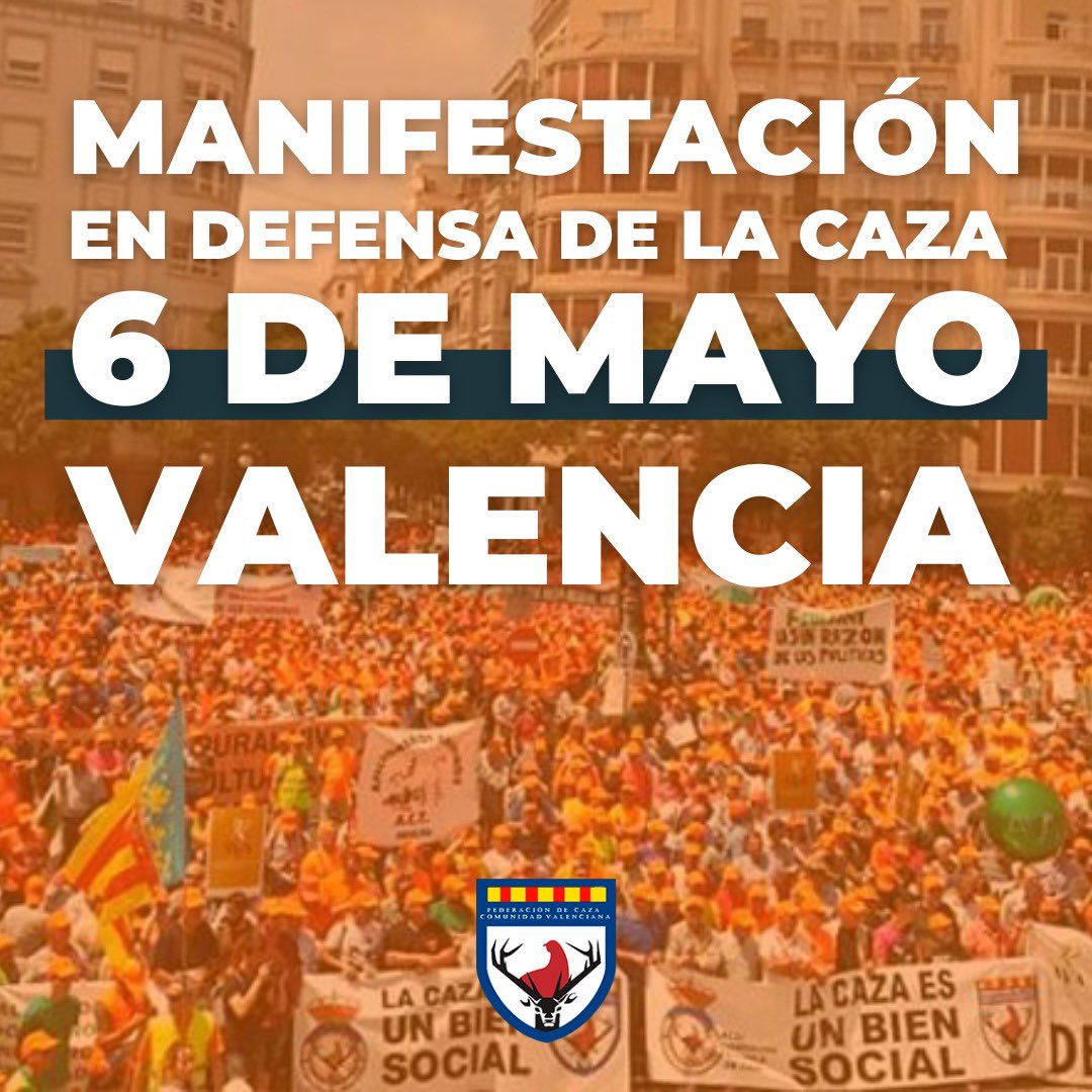 🟠 Desde la Federación hemos convocado una manifestación que recorrerá las calles de Valencia el próximo sábado 6 de mayo.

⬇️⬇️⬇️
bit.ly/3JxDWbN
