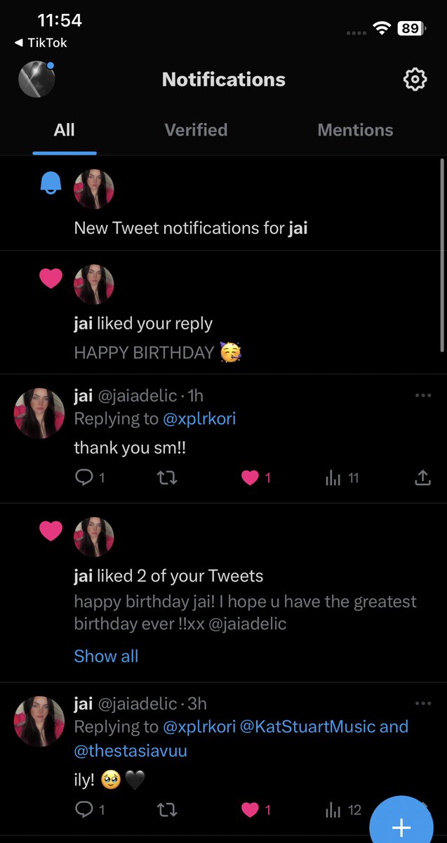 I love how my inbox it’s just jai