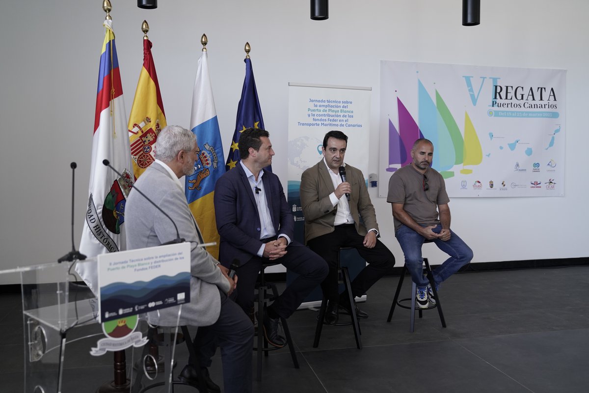 👉 José Valle, presidente de la Cámara de Comercio de Lanzarote y La Graciosa: “La oportunidad de que turistas y residentes puedan moverse eficazmente entre islas, es uno de los objetivos de estos fondos y con de Playa Blanca estamos más cerca de conseguirlo”.

#FondosFEDER