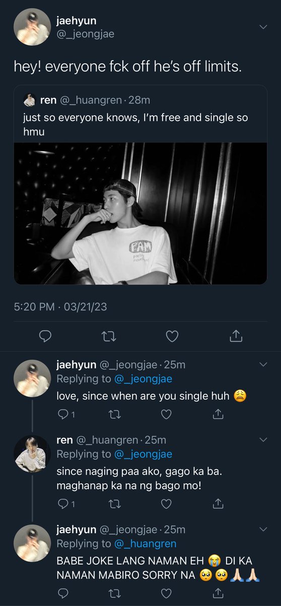 #jaeren one-tweet au.