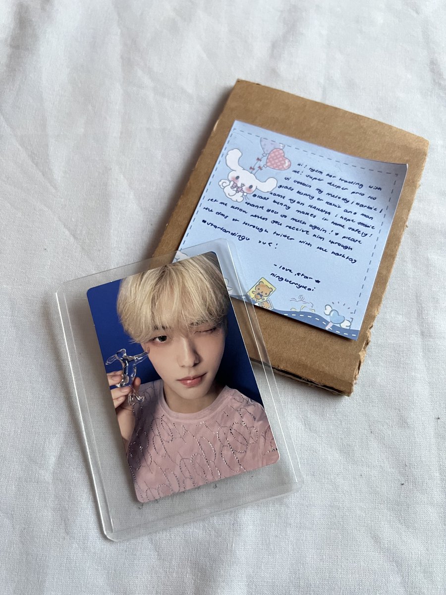 toobincart's tweet photo. π© #toobinmails
Hi @ningberrykai π soobin lullaby arrived safely! Thank you so much for trading with me. The transacation went smooth and fast. Looking forward to our next one! π #starlandings https://t.co/WOTr5tyR6j